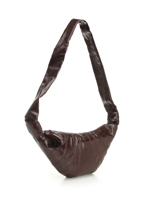 Lemaire Croissant Small Brown Cross Bags - Image 2