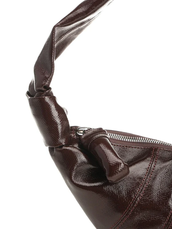 Lemaire Croissant Small Brown Cross Bags - Image 5