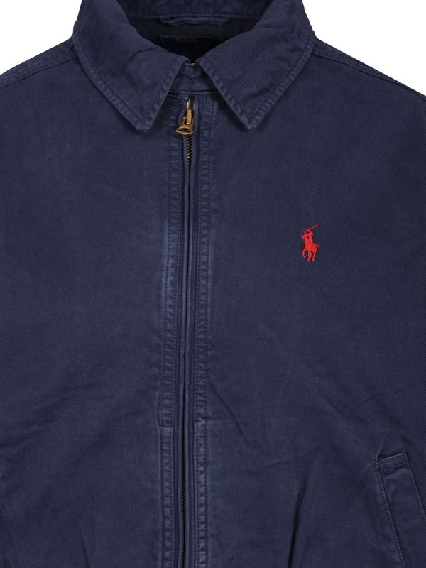Polo Ralph Lauren Blue Bomber - Image 3