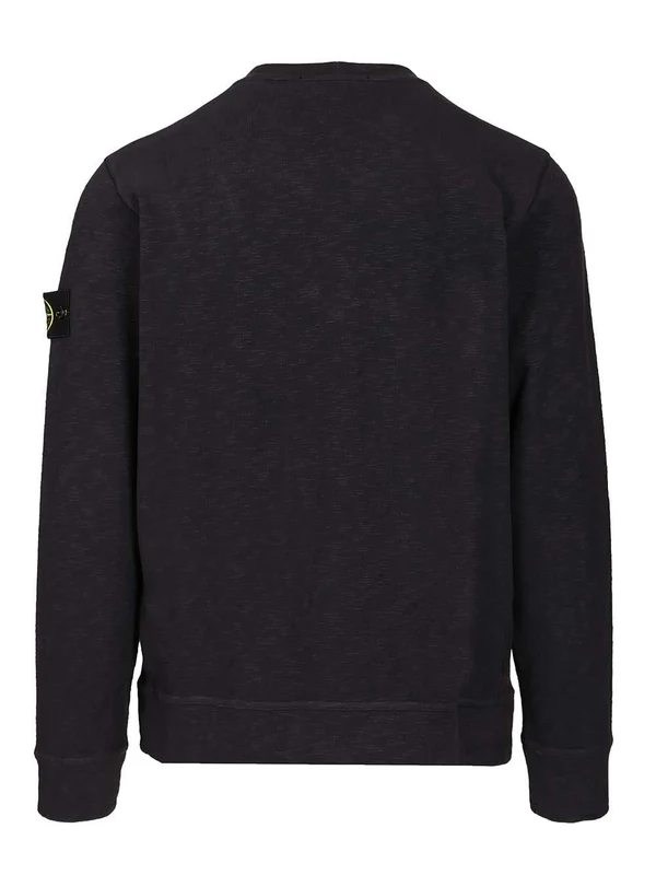 Stone Island Blue Sweatshirts - Image 2