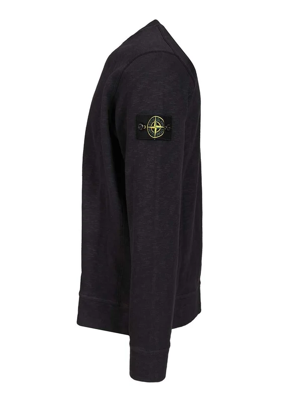 Stone Island Blue Sweatshirts - Image 3