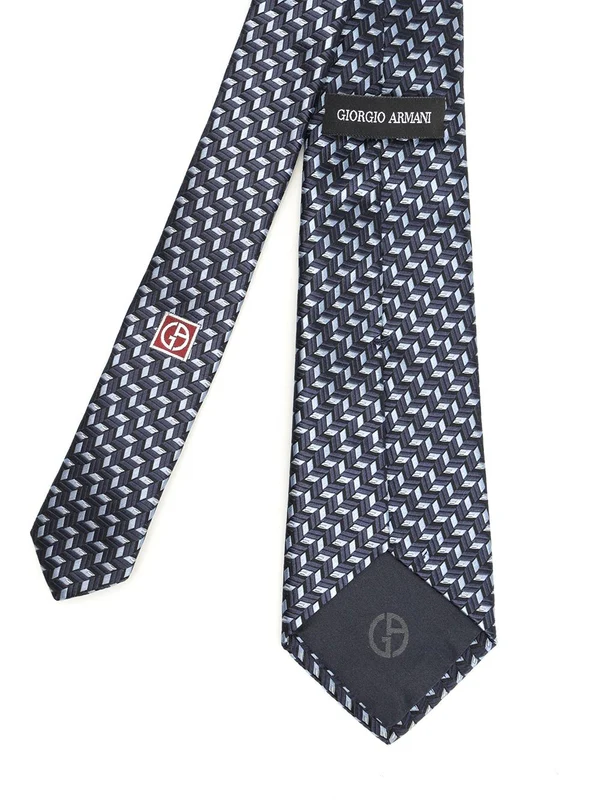 Giorgio Armani Blue Neck Ties - Image 2