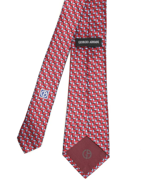 Giorgio Armani Red Neck Ties - Image 2