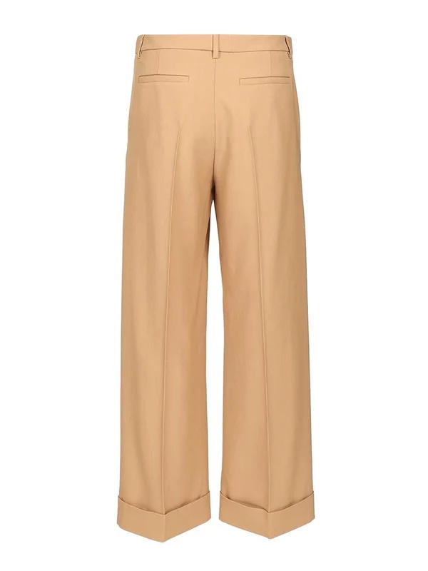Valentino Beige Tailored Pants - Image 2