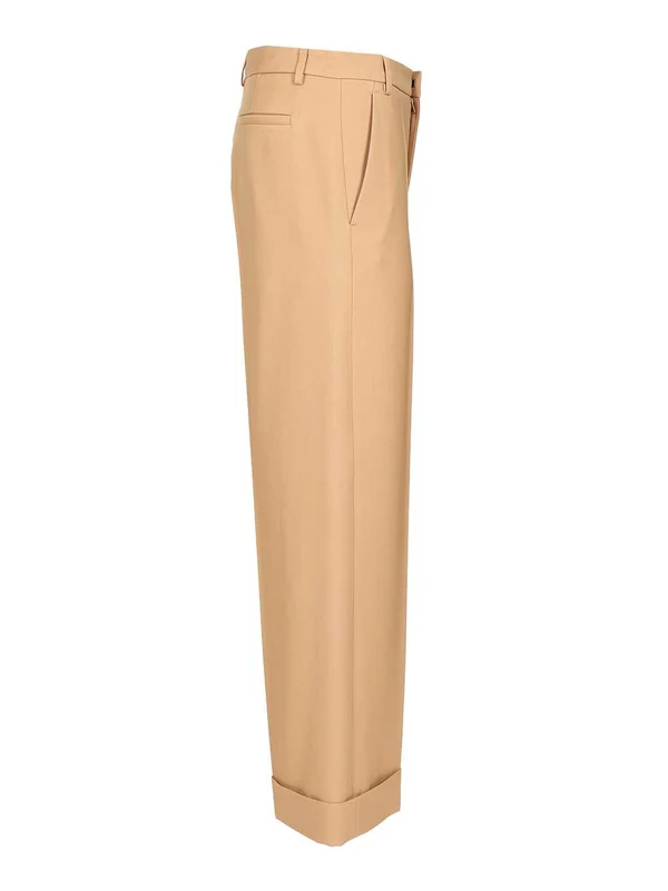 Valentino Beige Tailored Pants - Image 3
