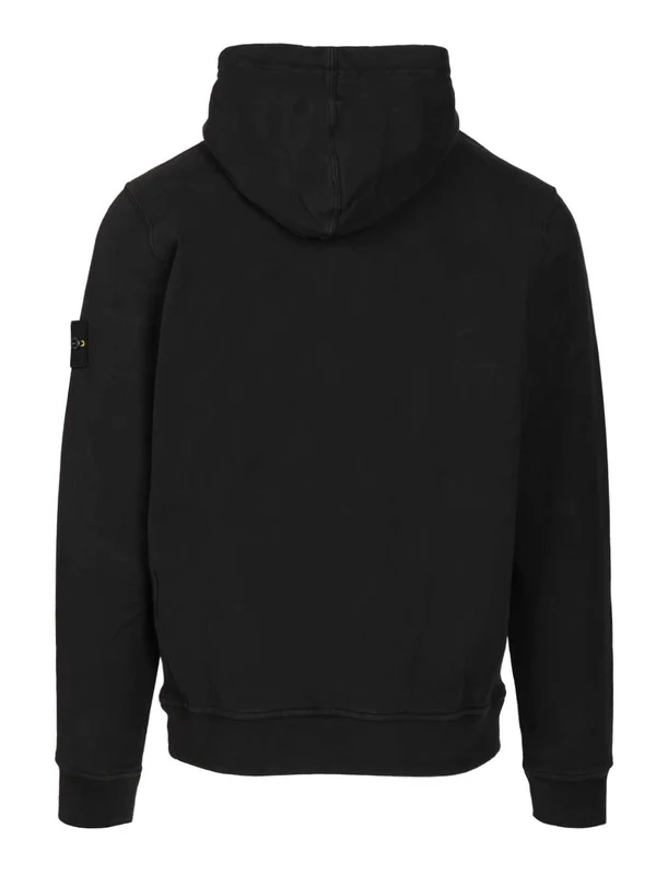 Stone Island Black Hoodies - Image 2
