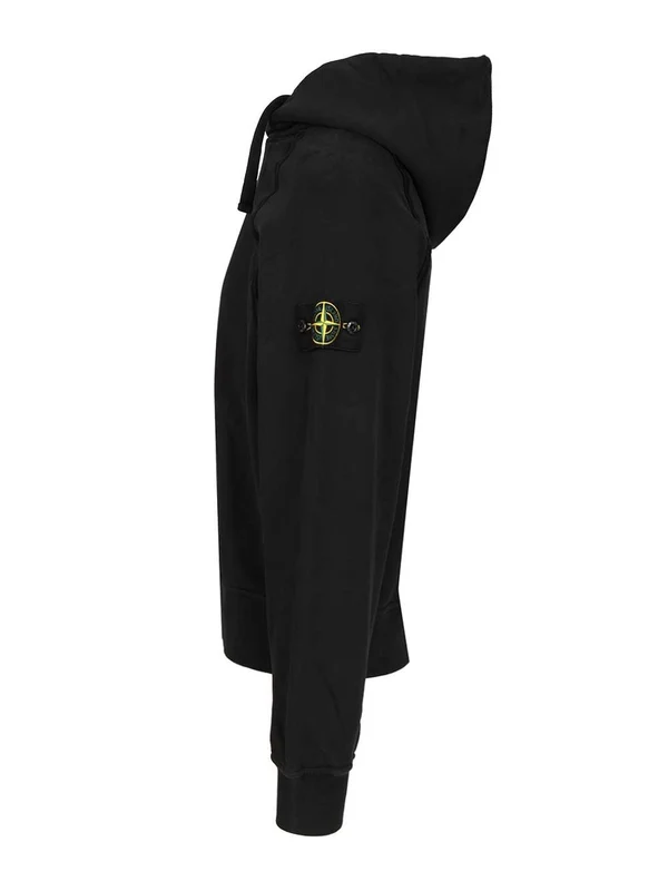 Stone Island Black Hoodies - Image 3