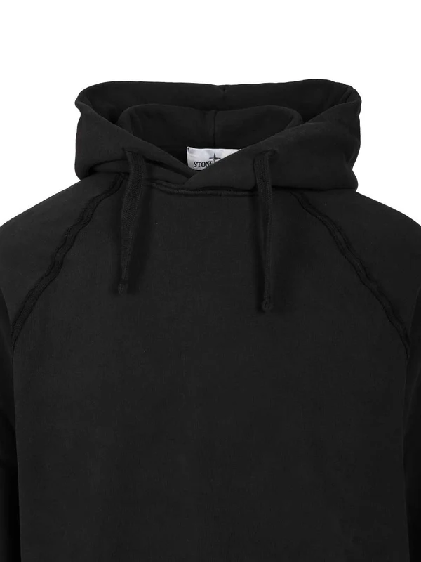 Stone Island Black Hoodies - Image 4