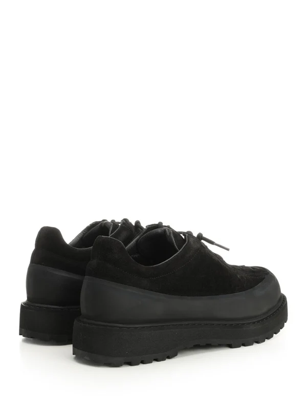 Stone Island Black Low Top Sneakers - Image 3