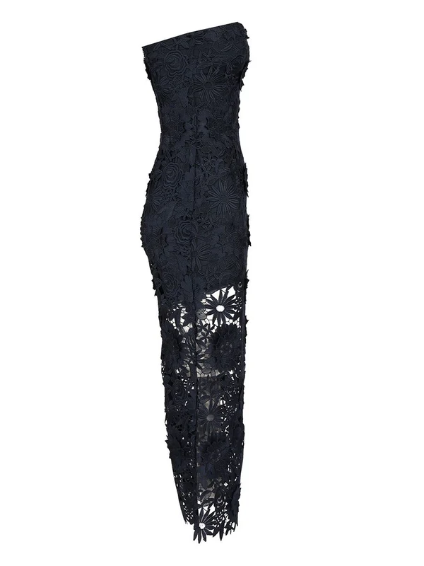 Rotate Blue Midi Dress - Image 3