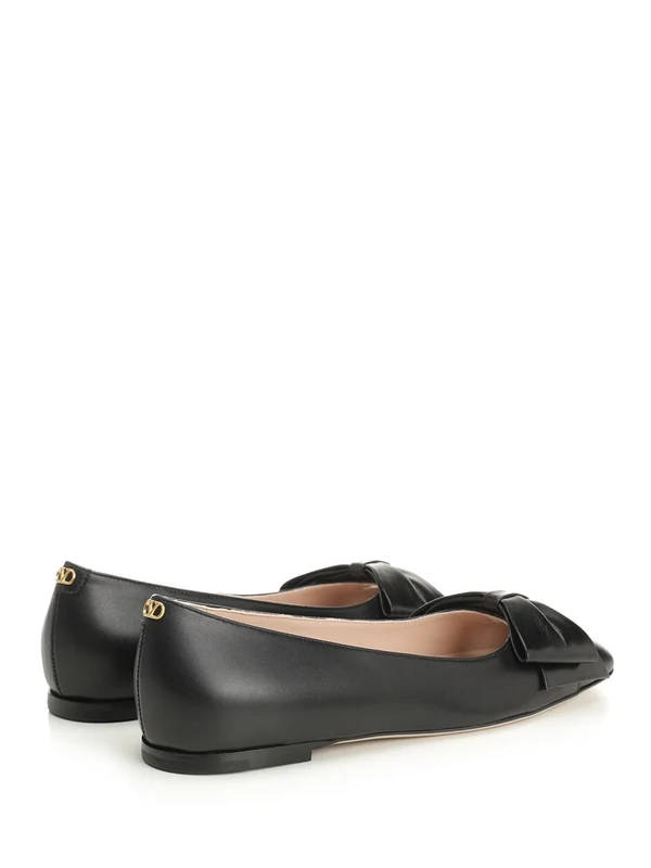 Valentino Black Flat Shoes - Image 3