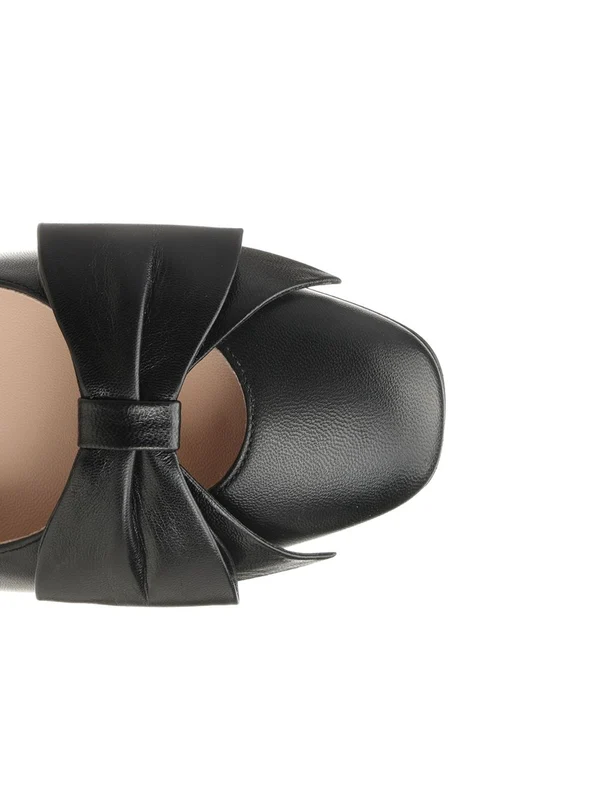 Valentino Black Flat Shoes - Image 4