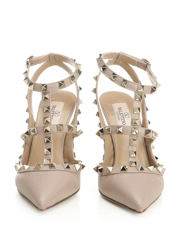 Valentino Beige Sandal Heels - Image 5