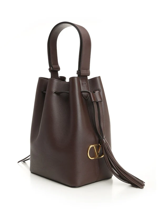 Valentino Brown Bucket Bags - Image 4