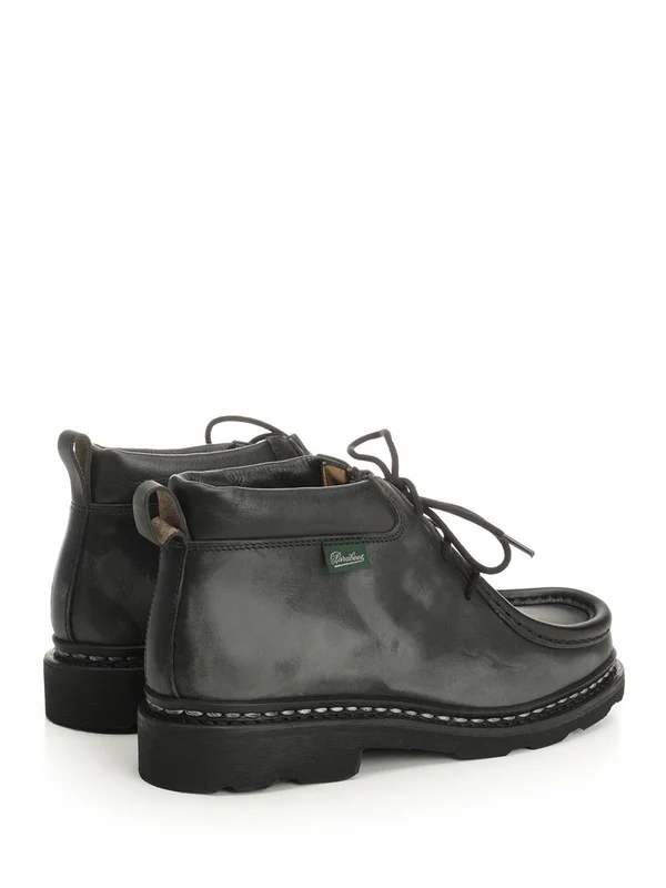 Paraboot Black Lace-Up Boots - Image 3