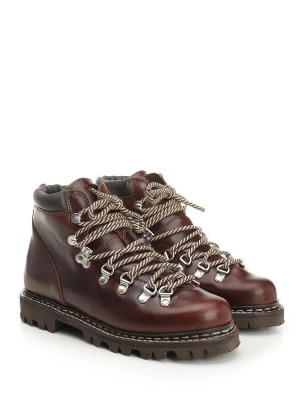 Paraboot Brown Lace-Up Boots - Image 2