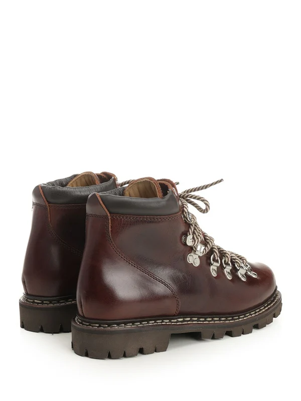 Paraboot Brown Lace-Up Boots - Image 3