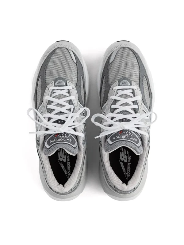 New Balance Grey Low Top Sneakers - Image 2