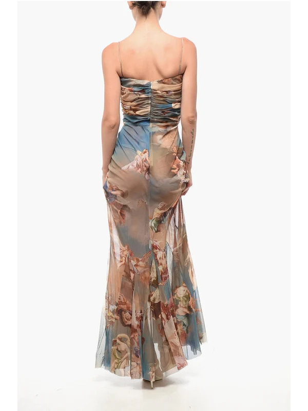 Balmain Multicolor Long Dress - Image 2