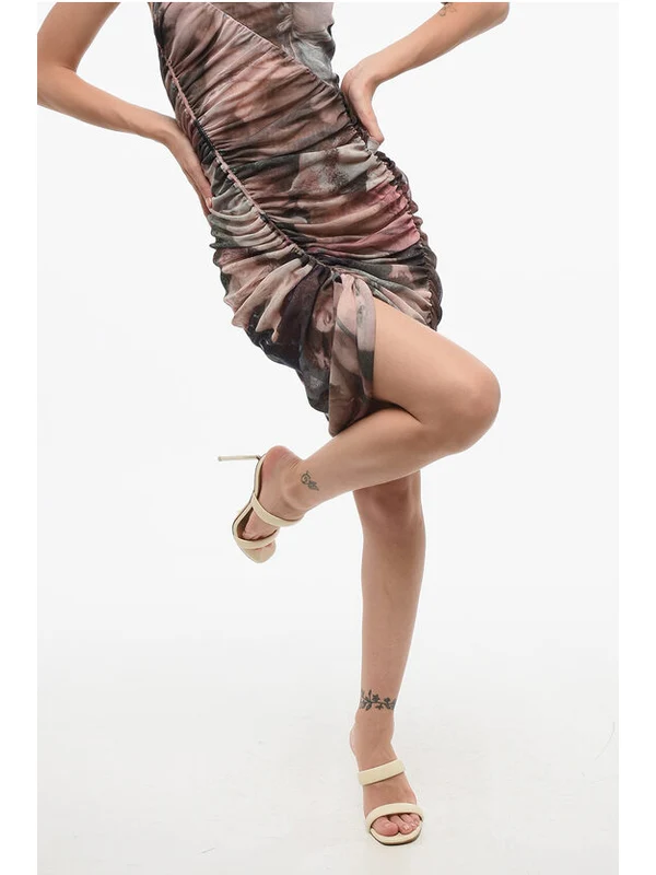 Balmain Multicolor Mini Dress - Image 4