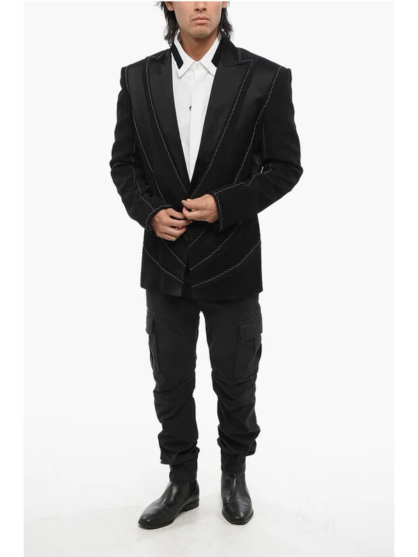 Balmain Black Tailored Jackets - Image 4
