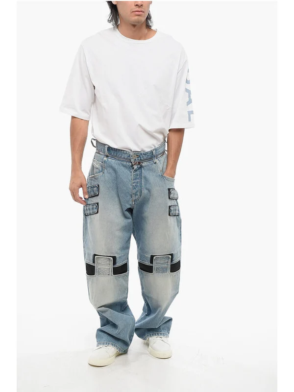 Balmain Blue Denim Pants - Image 4