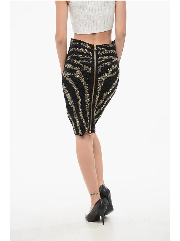 Balmain Animal Pattern Skirts - Image 2