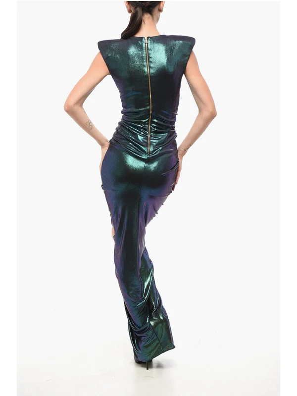 Balmain Multicolor Long Dress - Image 2