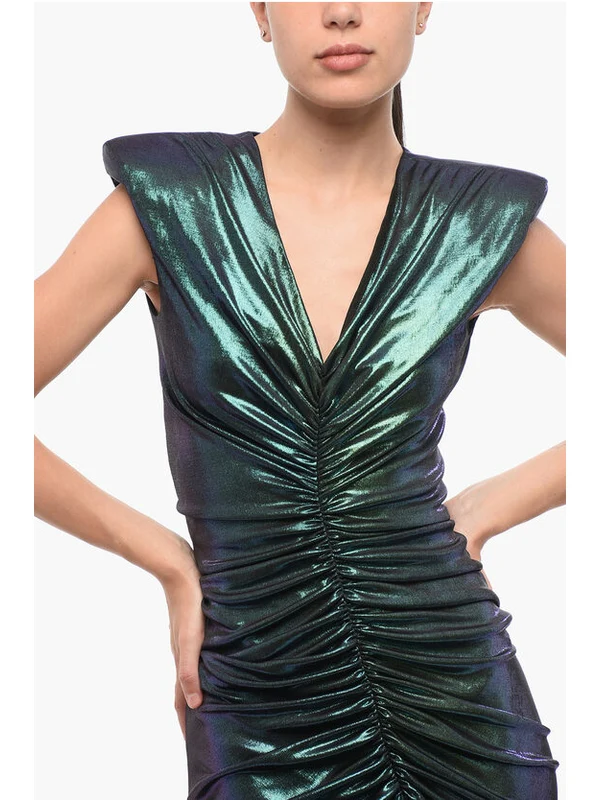 Balmain Multicolor Long Dress - Image 3