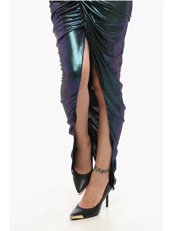 Balmain Multicolor Long Dress - Image 4