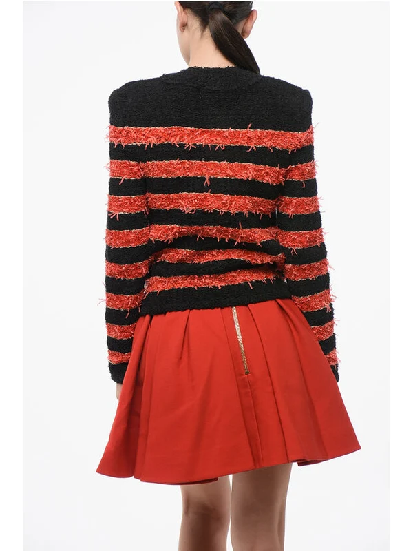 Balmain White Red Cardigans - Image 2