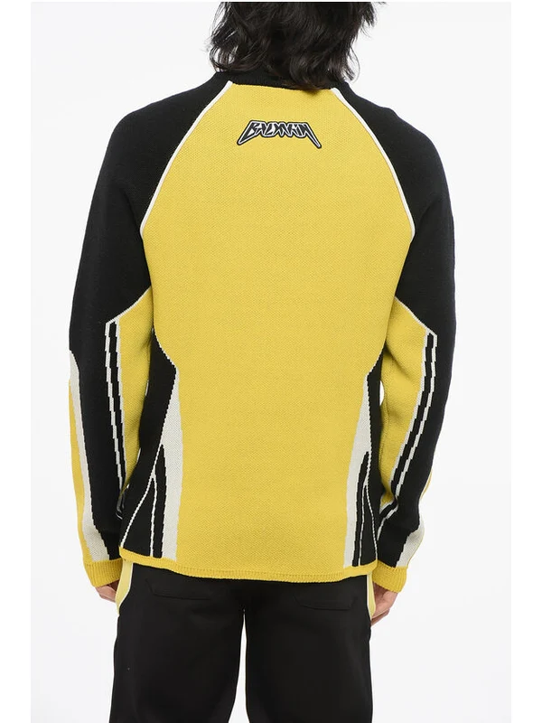 Balmain Black Yellow Knitted - Image 2