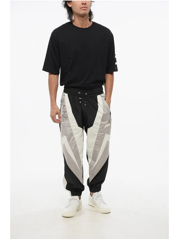 Balmain Black Grey Casual Pants - Image 4