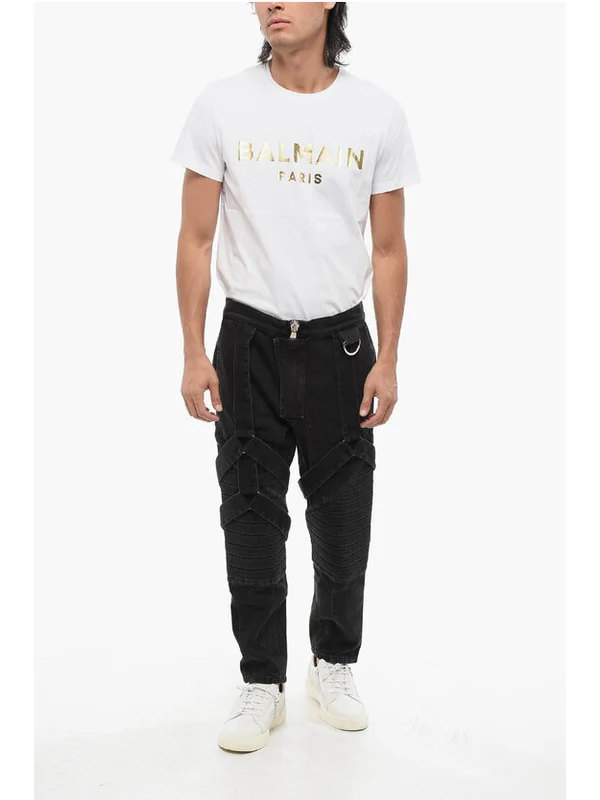 Balmain Black Denim Pants - Image 4