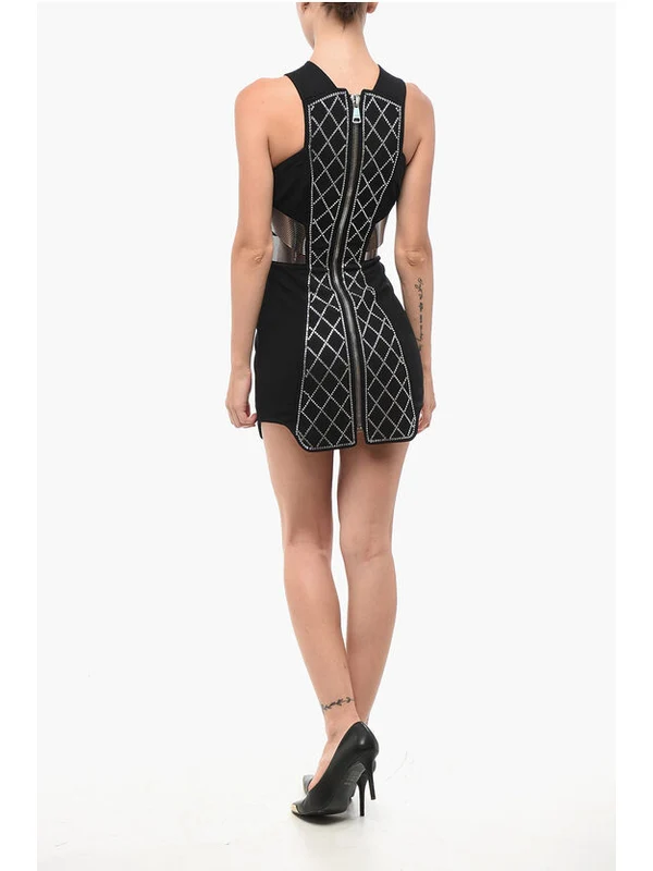 Balmain Black Mini Dress - Image 2