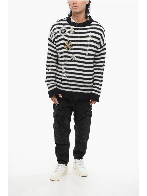 Balmain Black White Knitted - Image 4