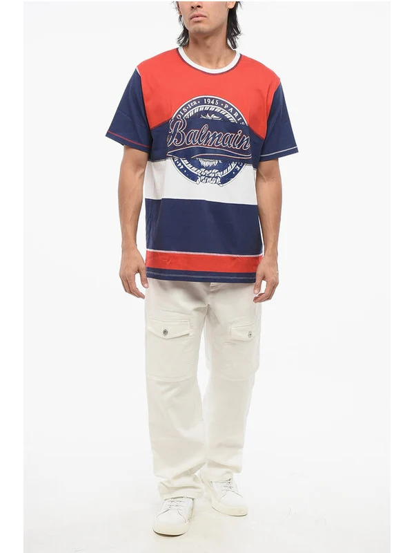 Balmain Multicolor Half Sleeve - Image 4
