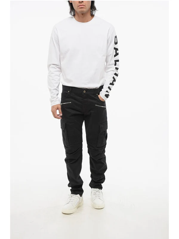 Balmain Black Casual Pants - Image 4