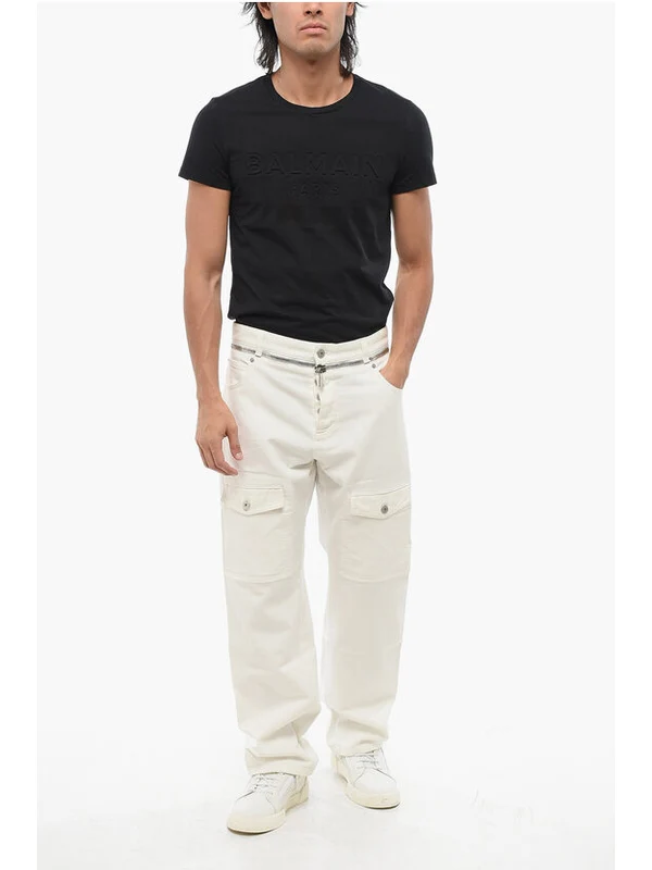 Balmain White Trousers - Image 4
