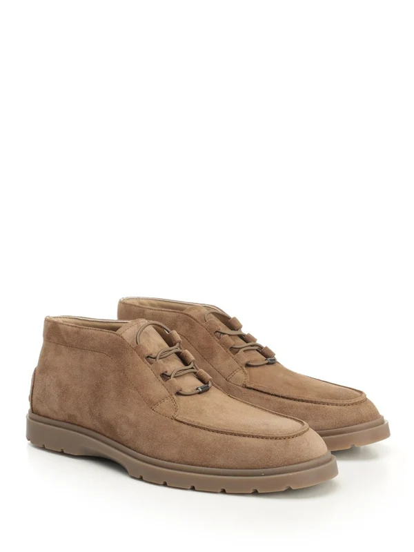 Tod'S Brown Lace-Up Boots - Image 2