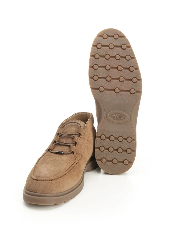 Tod'S Brown Lace-Up Boots - Image 5