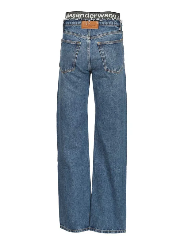 Alexanderwang Blue Denim Pants - Image 2