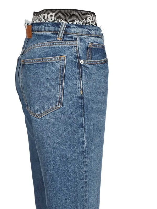 Alexanderwang Blue Denim Pants - Image 3
