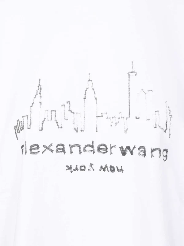 Alexanderwang White Half Sleeve - Image 3