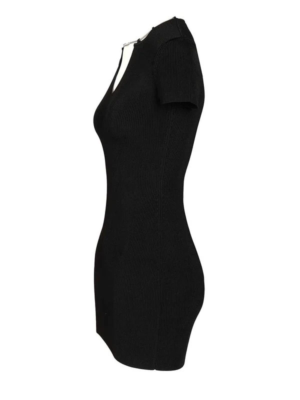 Alexanderwang Black Mini Dress - Image 3