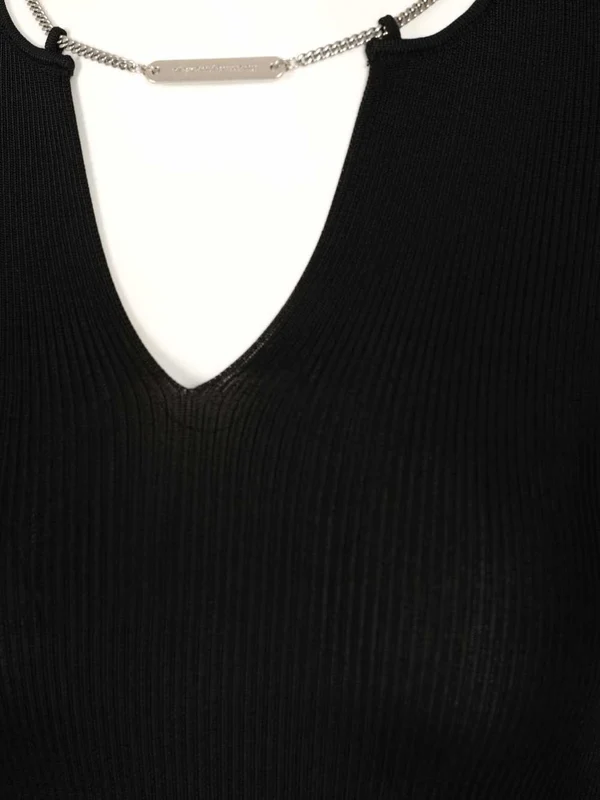 Alexanderwang Black Mini Dress - Image 4