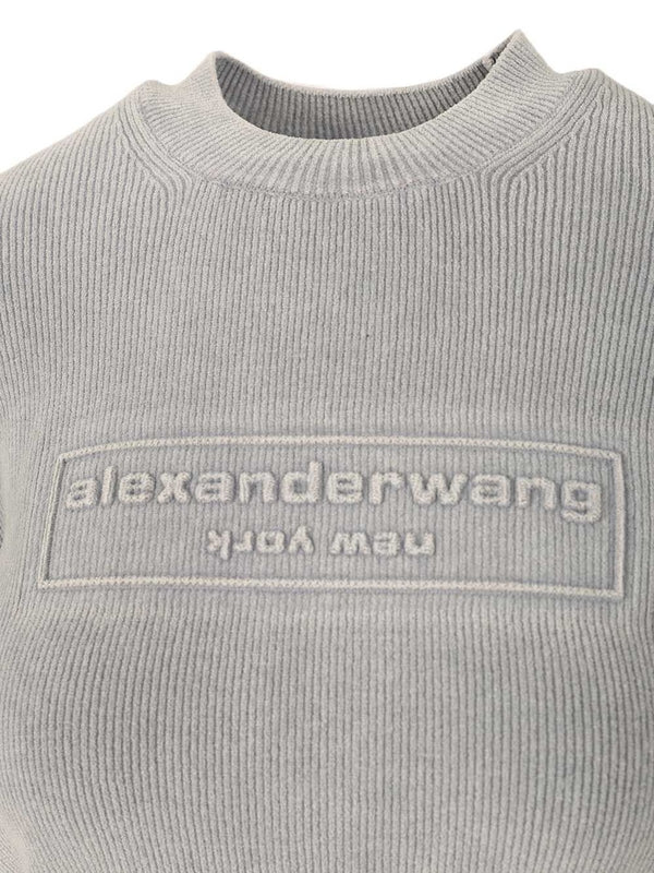 Alexanderwang Grey Half Sleeve - Image 3