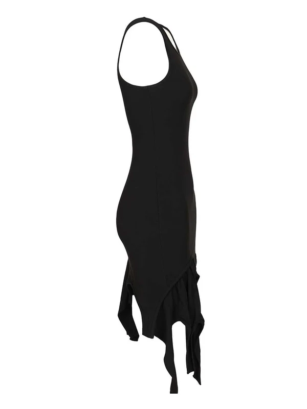 Alexanderwang Black Midi Dress - Image 3