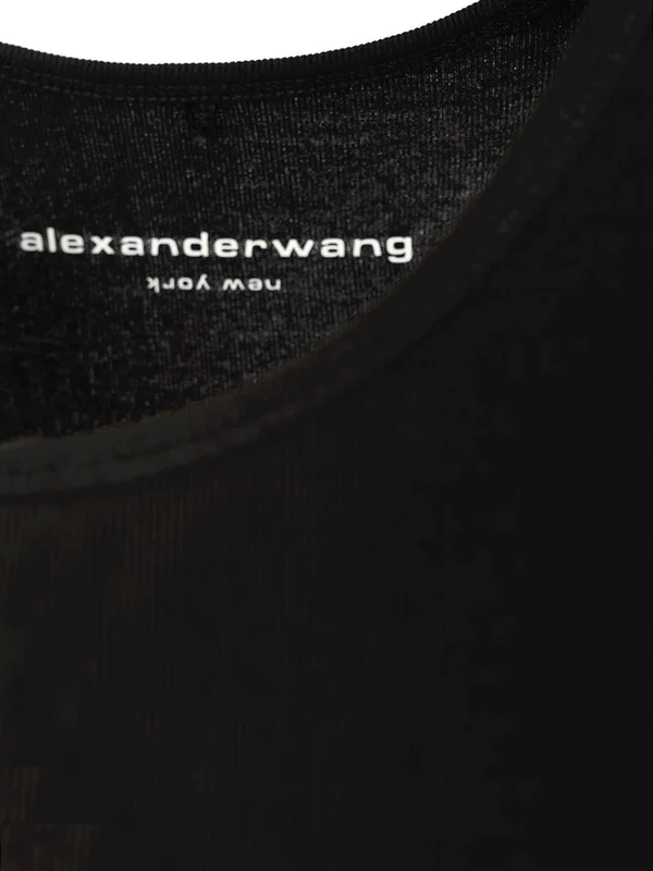 Alexanderwang Black Midi Dress - Image 5