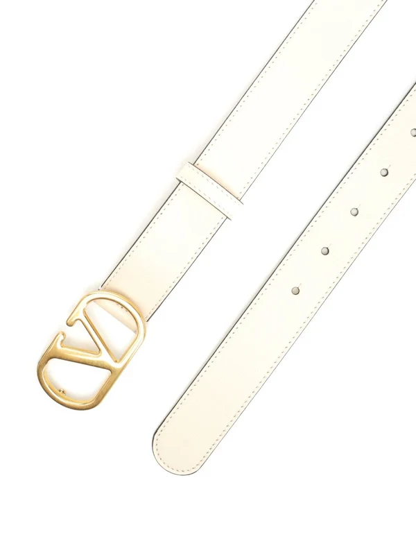 Valentino Ivory Leather Belts - Image 2